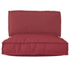 Vidaxl pallet kussen set 2 pcs antraciet oxford stof
