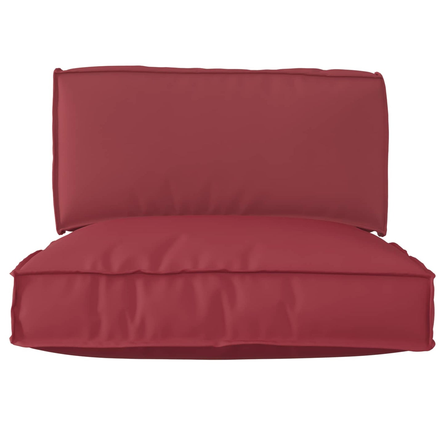 Vidaxl pallet kussen set 2 pcs grijs oxford stof