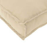 Vidaxl pallet kussen set 2 pcs beige oxford stof - afbeelding 3