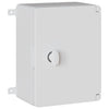 Vidaxl bedieningskast grijs 47 x 20 x 60 cm abs kunststof