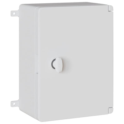 Vidaxl bedieningskast grijs 47 x 20 x 60 cm abs kunststof