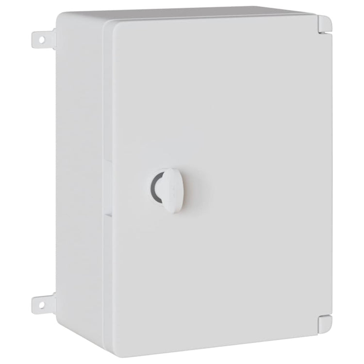 Vidaxl bedieningskast grijs 28 x 13 x 28 cm abs kunststof