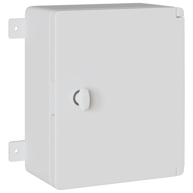 Vidaxl bedieningskast grijs 32 x 13 x 30 cm abs kunststof