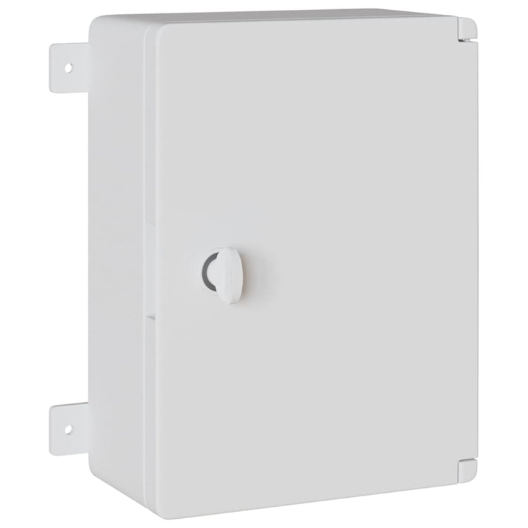 Vidaxl bedieningskast grijs 32 x 13 x 33 cm abs kunststof