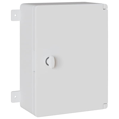 Vidaxl bedieningskast grijs 47 x 20 x 60 cm abs kunststof