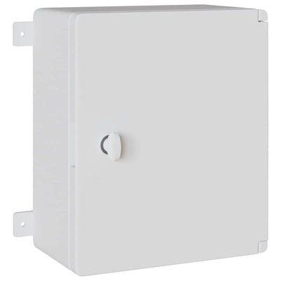 Vidaxl bedieningskast grijs 47 x 20 x 60 cm abs kunststof