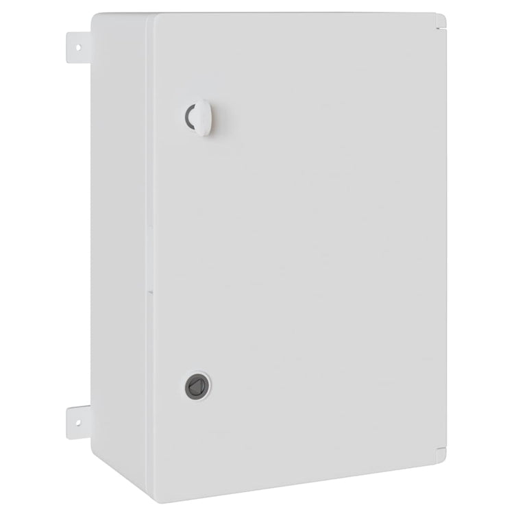 Vidaxl bedieningskast grijs 42 x 19,5 x 50 cm abs kunststof
