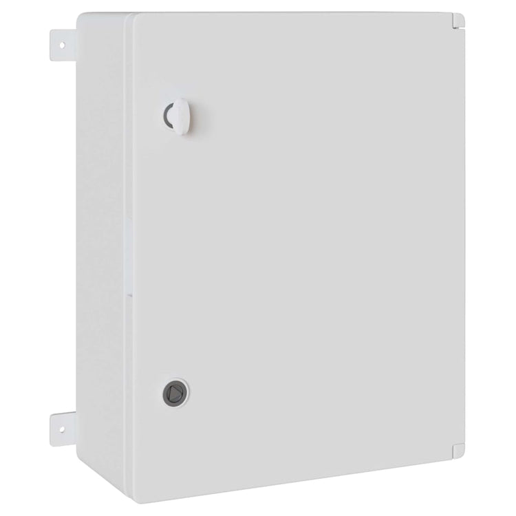 Vidaxl bedieningskast grijs 47 x 17,5 x 50 cm abs kunststof