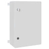 Vidaxl bedieningskast grijs 47 x 20 x 60 cm abs kunststof