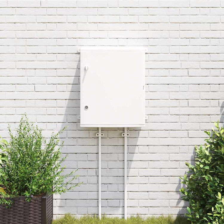 Vidaxl bedieningskast grijs 57 x 23 x 60 cm abs kunststof