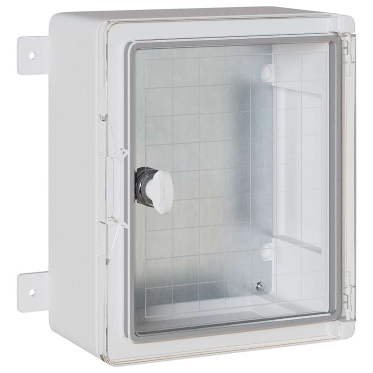 Vidaxl bedieningskast grijs 32 x 13 x 30 cm abs kunststof