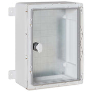 Vidaxl bedieningskast grijs 32 x 13 x 33 cm abs kunststof - afbeelding 2