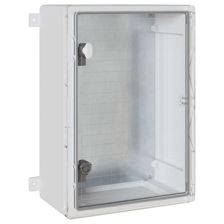 Vidaxl bedieningskast grijs 42 x 19,5 x 50 cm abs kunststof