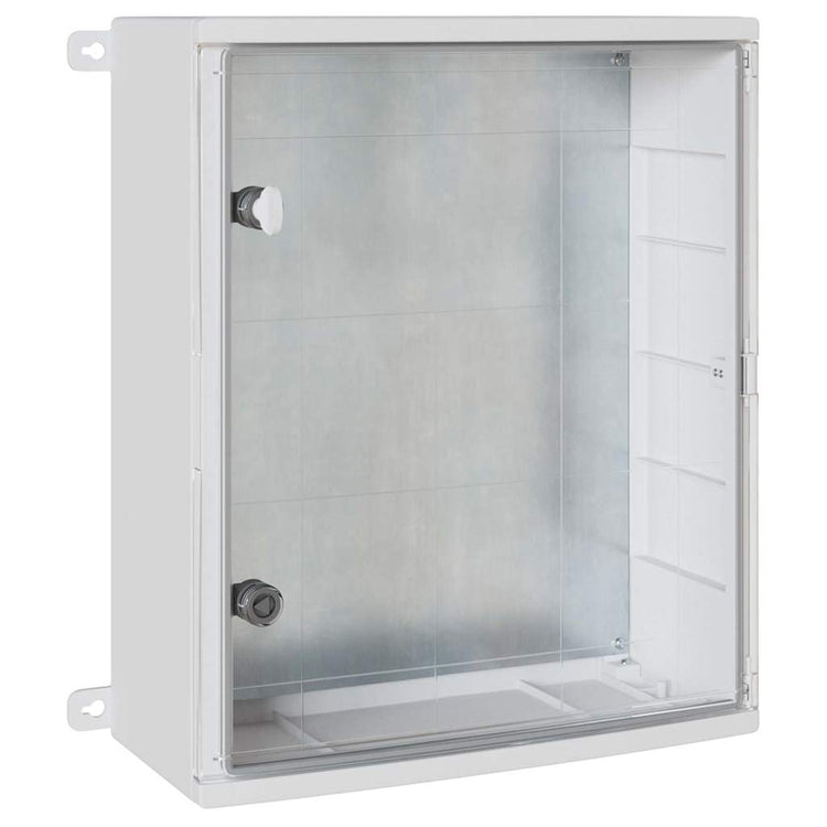 Vidaxl bedieningskast grijs 57 x 23 x 60 cm abs kunststof