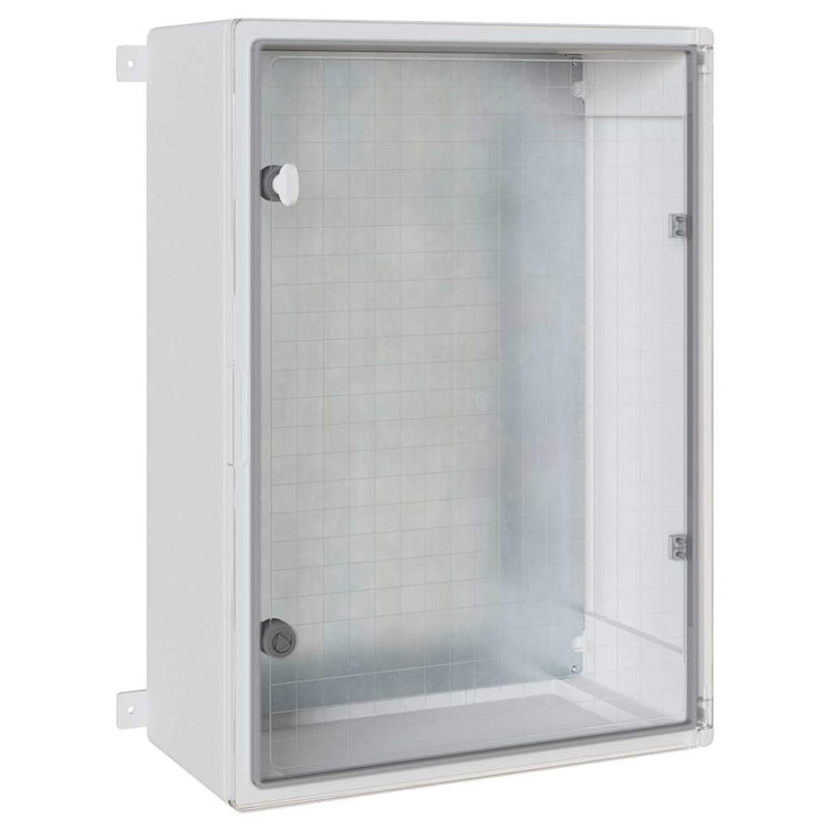 Vidaxl bedieningskast grijs 57 x 24,5 x 70 cm abs kunststof