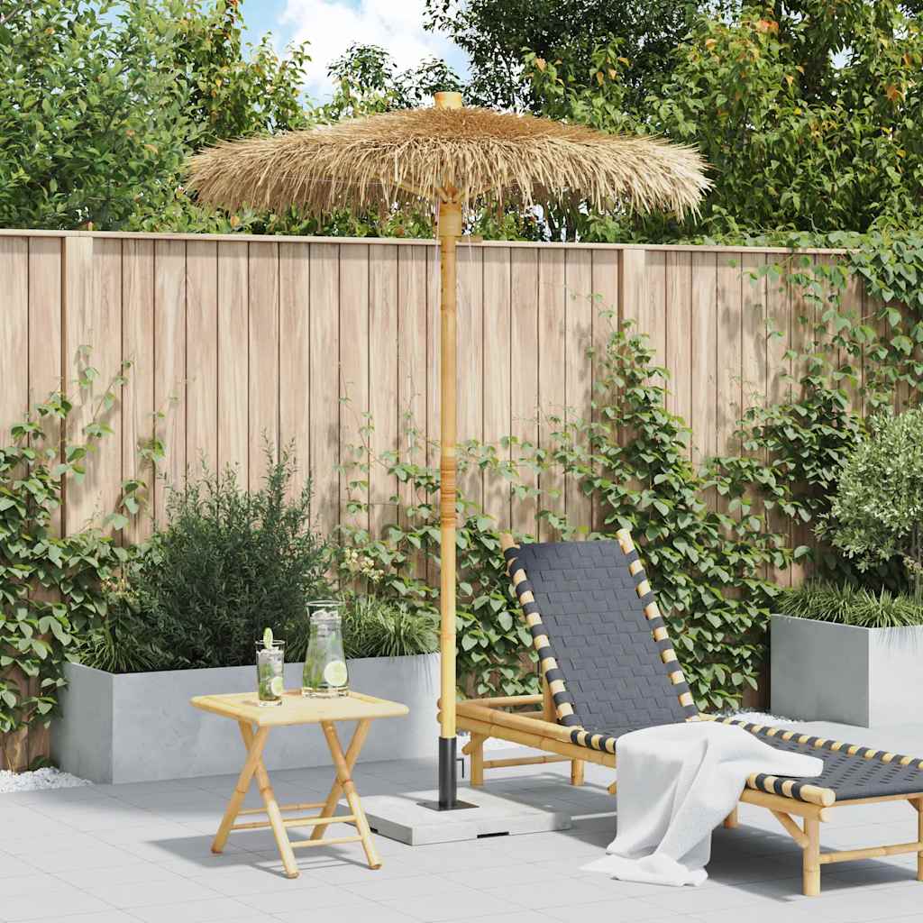 Vidaxl paraplu tiki met klamboe 150 cm bamboe