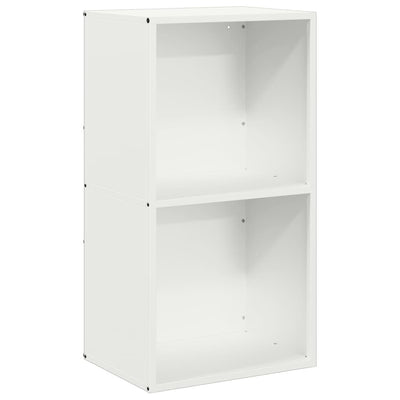 Vidaxl brandhoutrek 40x30x75 cm koudgewalst staal wit