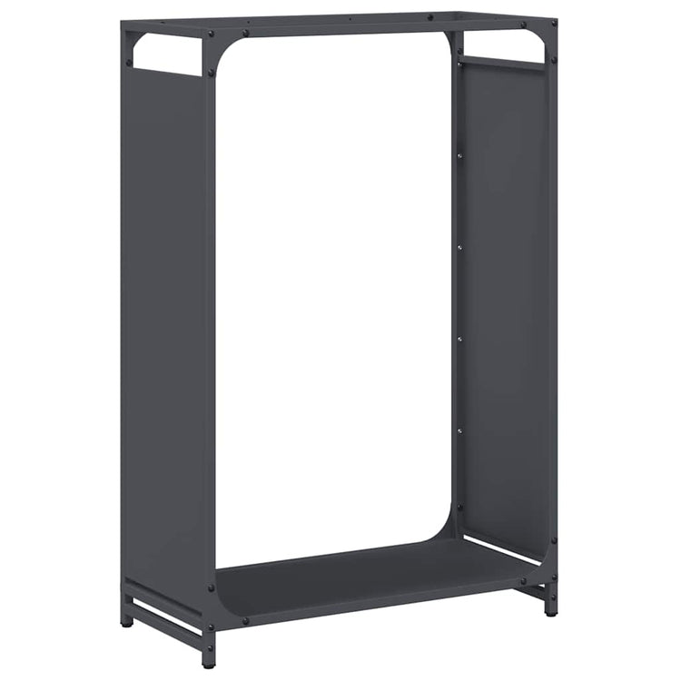 Vidaxl brandhoutrek 60x28x90 cm koudgewalst staal antraciet