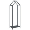 Vidaxl brandhoutrek 40x25x120 cm koudgewalst staal antraciet