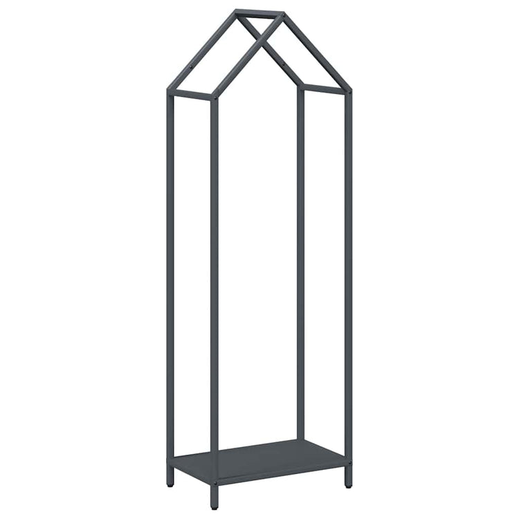 Vidaxl brandhoutrek 40x25x120 cm koudgewalst staal antraciet