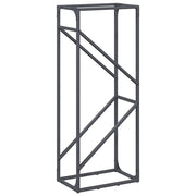 Vidaxl brandhoutrek 40x25x100 cm koudgewalst staal antraciet - afbeelding 2