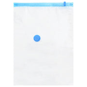 Vidaxl opslagzakken 10 st transparant en blauw 70 x 50 cm - afbeelding 3