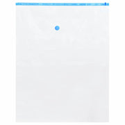Vidaxl opslagzakken 10 st transparant en blauw 100 x 80 cm - afbeelding 3