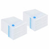 Vidaxl opslagzakken met opslag 20 pcs transparant en blauw 100 x 80 cm