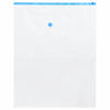 Vidaxl opslagzakken met opslag 20 pcs transparant en blauw 100 x 80 cm