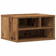 Vidaxl printerstand oudhout 40 x 32 x 22,5 cm bewerkt hout - afbeelding 2
