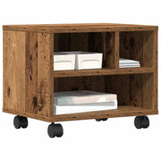 Vidaxl printerstand oudhout 41 x 32 x 34,5 cm bewerkt hout - afbeelding 3