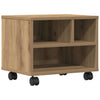 Vidaxl printerstand artisan eiken 41 x 32 x 33.5 cm bewerkt hout
