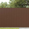 Vidaxl tuinhek dubbelzijdig bruin 1,8x3 m pvc
