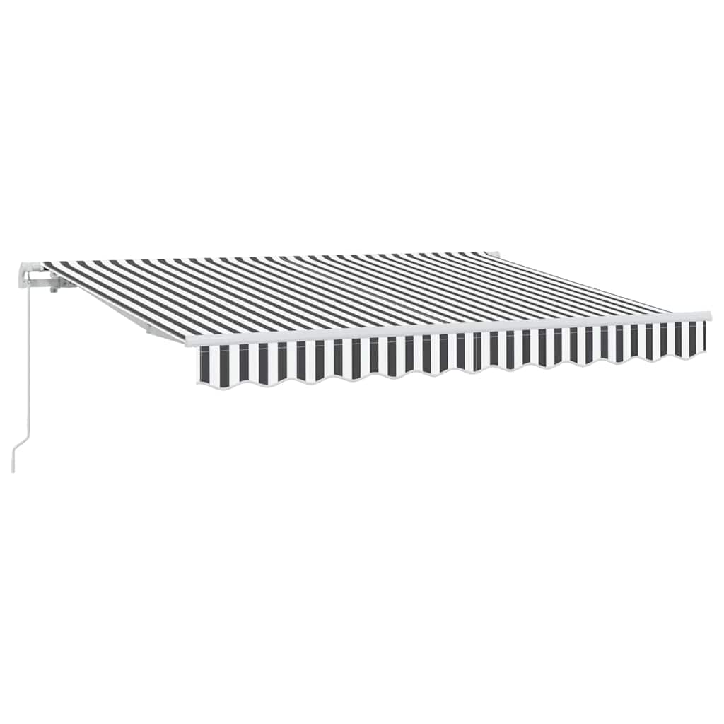 Vidaxl inklapbaar zonnescherm antraciet 250 x 200 cm stof