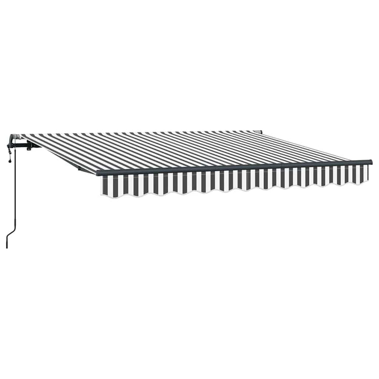 Vidaxl inklapbaar zonnescherm antraciet 250 x 200 cm stof