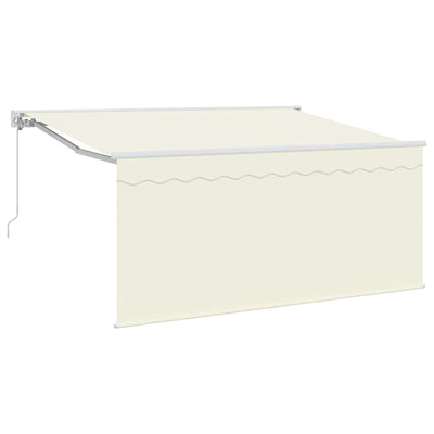 Vidaxl inklapbaar zonnescherm crème 300 x 200 cm stof