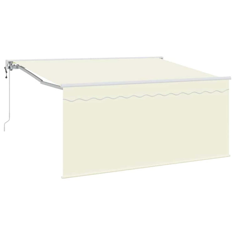 Vidaxl inklapbaar zonnescherm crème 300 x 200 cm