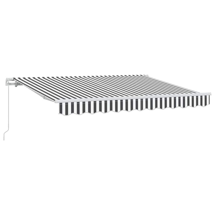 Vidaxl inklapbaar zonnescherm antraciet 300 x 200 cm stof