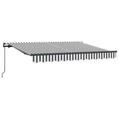 Vidaxl inklapbaar zonnescherm antraciet 300 x 200 cm stof