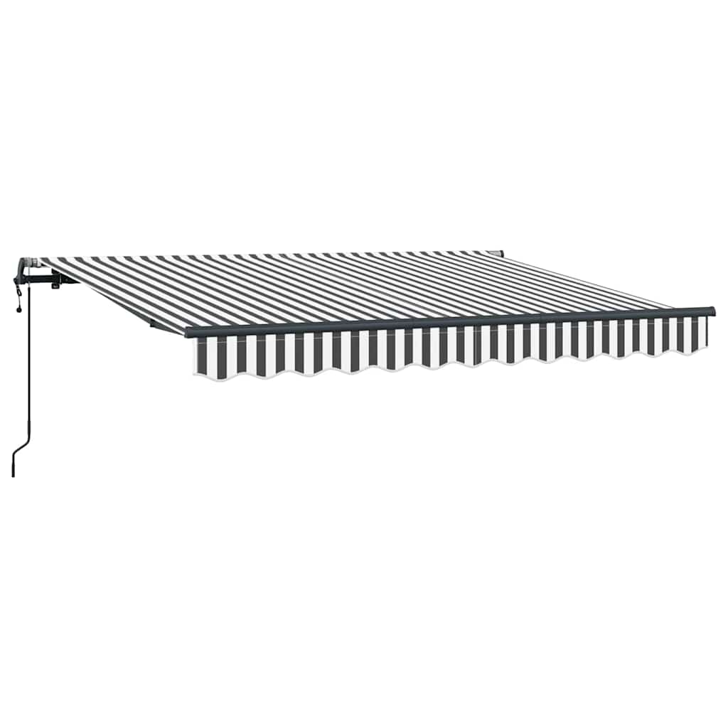 Vidaxl inklapbaar zonnescherm antraciet 300 x 200 cm stof