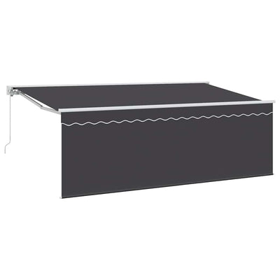 Vidaxl inklapbaar zonnescherm crème 350 x 200 cm