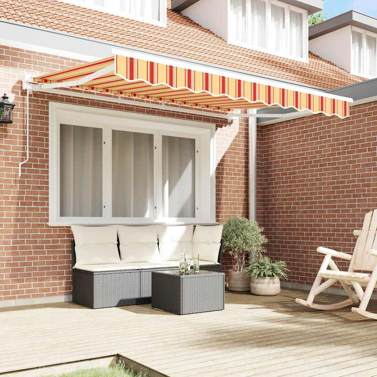 Vidaxl zijde frame meerkleurig 350 x 200 cm polyester met pu-coating