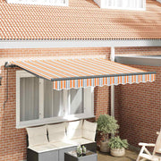 Vidaxl inklapbaar zonnescherm multikleur 350 x 200 cm stof - afbeelding 1