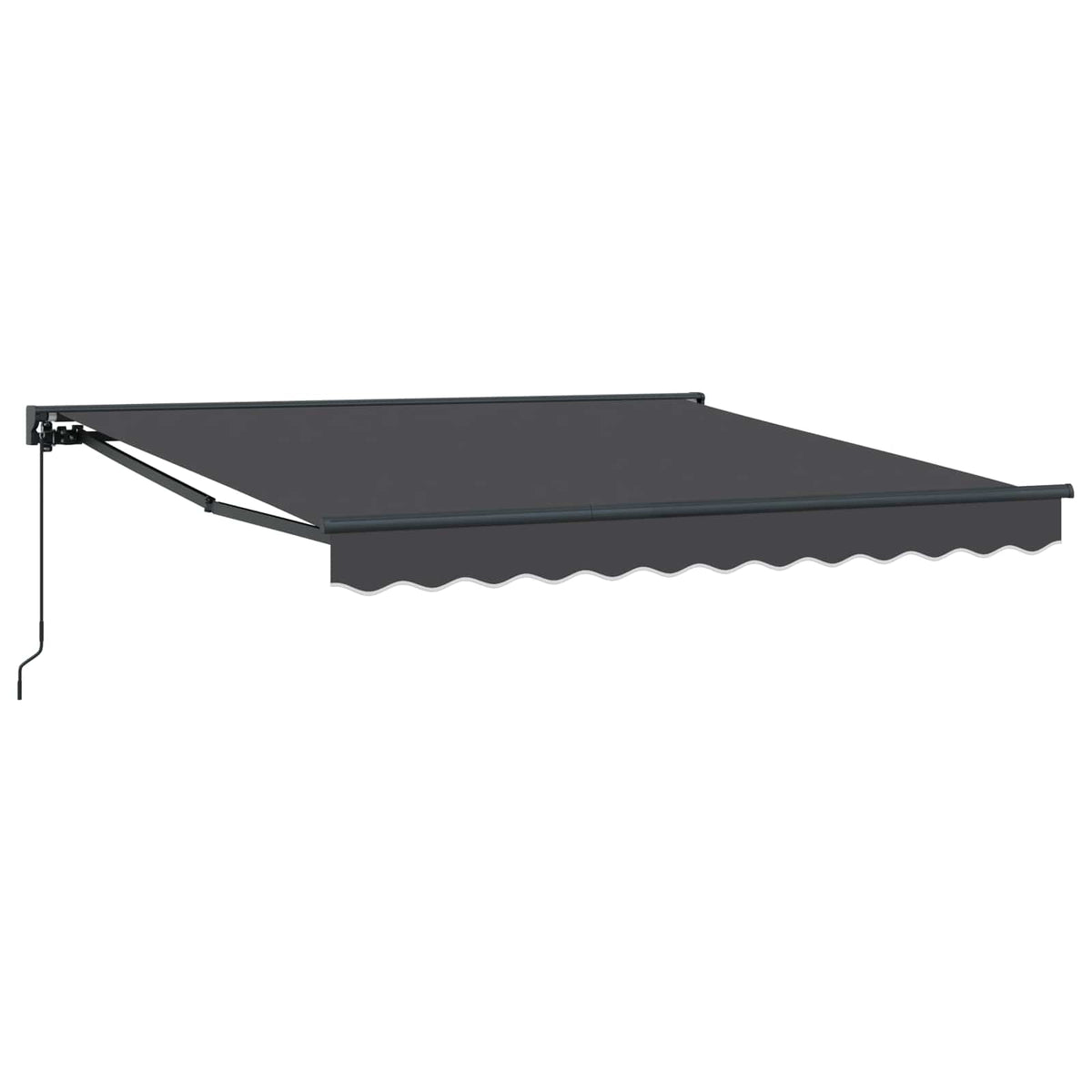 Vidaxl zijde frame antraciet 300 x 250 cm polyester met pu-coating