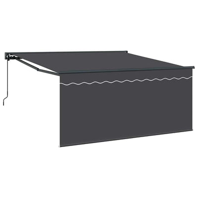 Vidaxl inklapbaar zonnescherm antraciet 300 x 250 cm