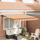 Vidaxl zijde frame meerkleurig 300 x 250 cm polyester met pu-coating