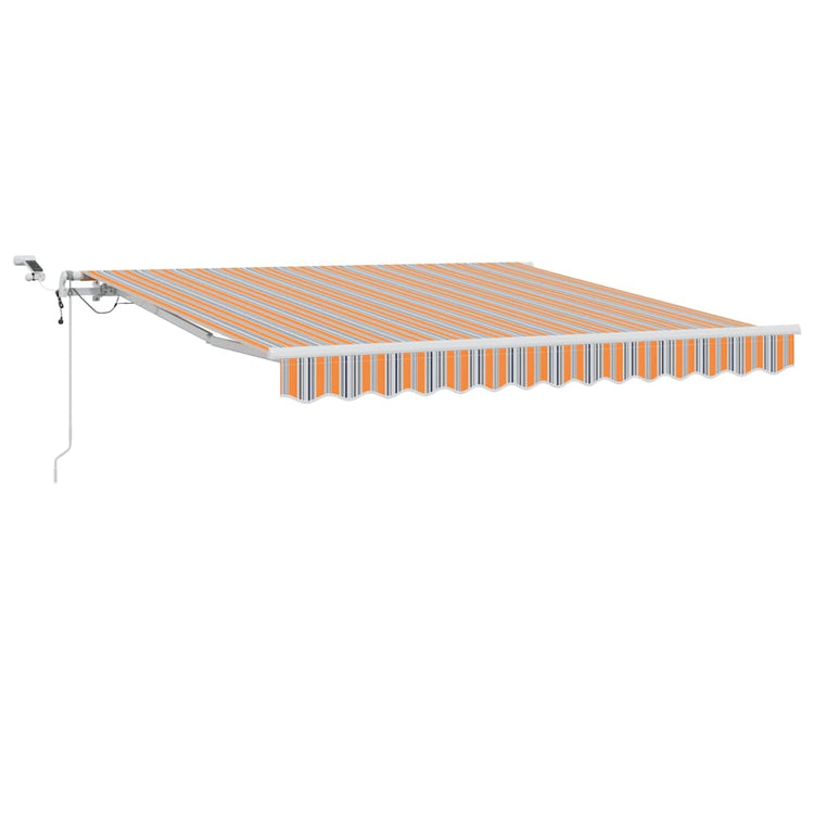 Vidaxl uitschuifbare luifel meerkleurig 300 x 250 cm polyester