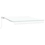 Vidaxl uitschuifbare luifel wit 300 x 250 x 165 cm - afbeelding 2