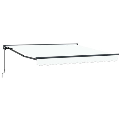 Vidaxl zijde frame wit 300 x 250 cm polyester met pu-coating