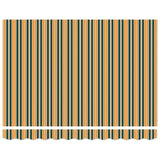 Vidaxl uitschuifbare luifel groen en geel 300 x 250 x 165 cm - afbeelding 3